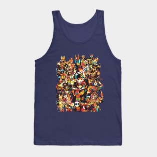 All Main Kamen Rider Heisei Era Tank Top